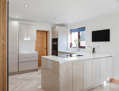 Mirror Gloss Cashmere Kitchen